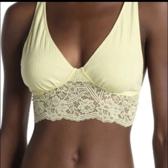 Free People - Teegan Bralette (Daybreak/Yellow)-Small - Picture 1 of 3